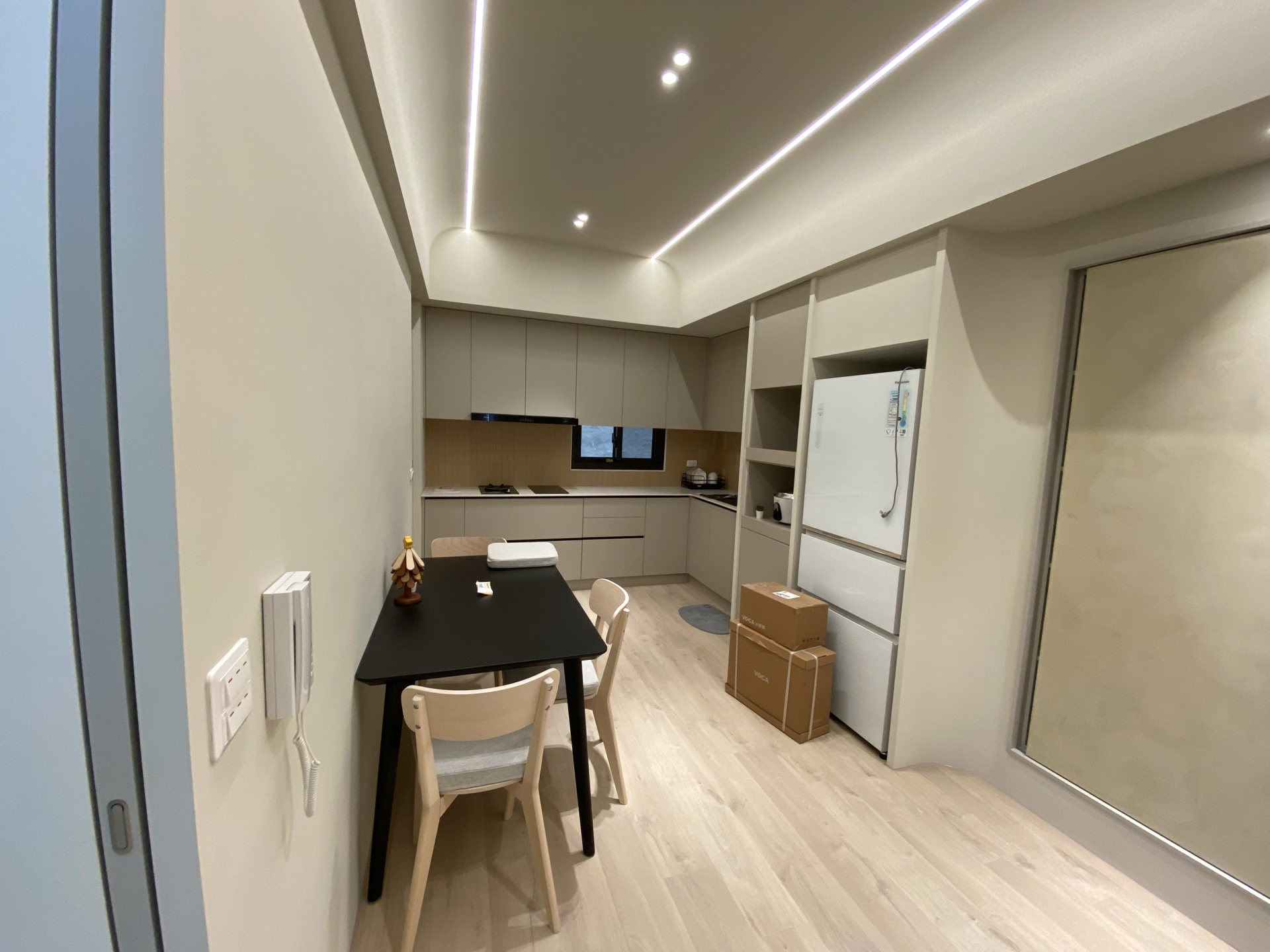 L型廚具全室收納整合