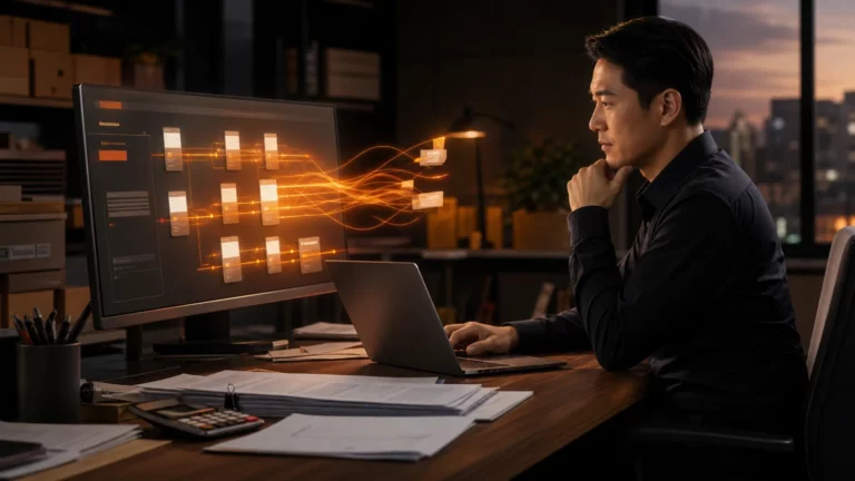 AI ERP 導入：​不用全公司先改變，​讓 AI 主動​配合你的 SOP